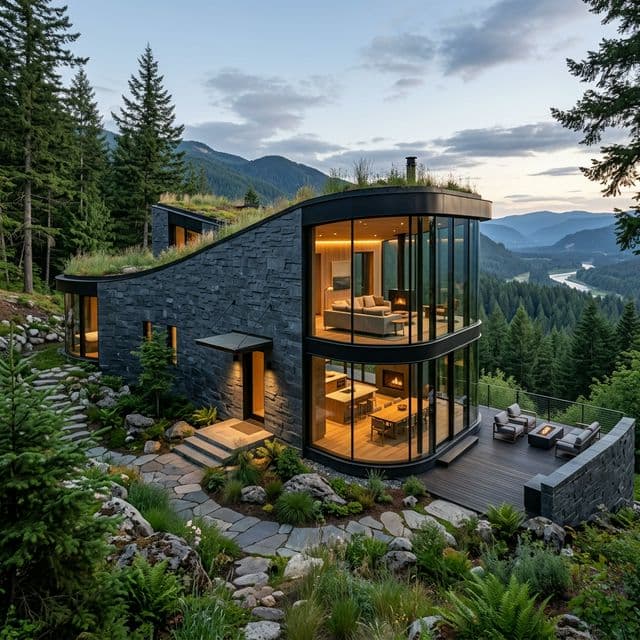 Fire resilient luxury cabin