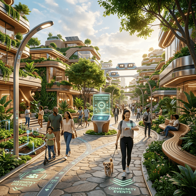 Vibrant Neighborhood