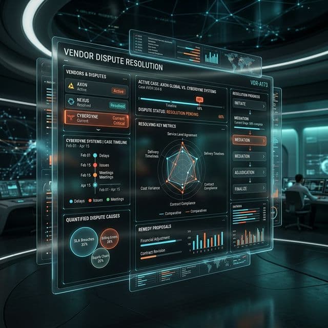 Enterprise contract dispute