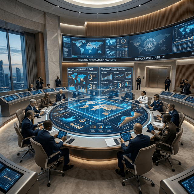 Ministry of Strategic Planning Situation Room
