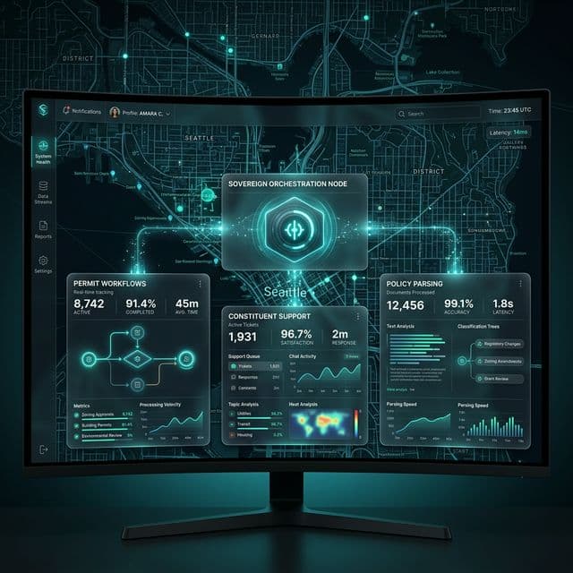 Sovereign Orchestration Node UI Overlay