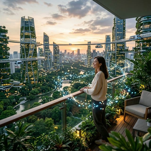 Optimistic AGI future smart home interface