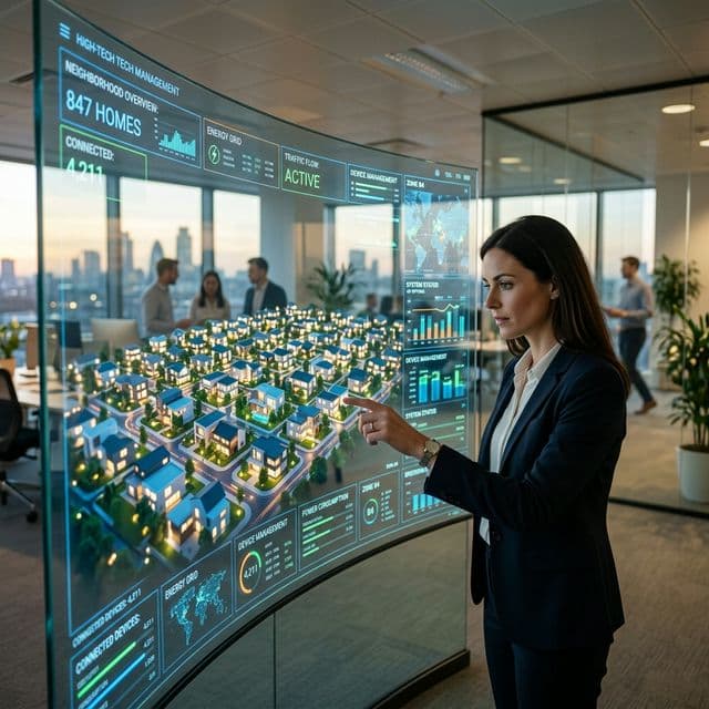 Enterprise curved screen