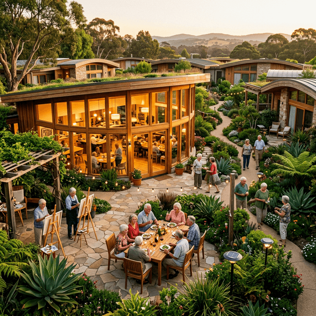 Aging-with-friends community